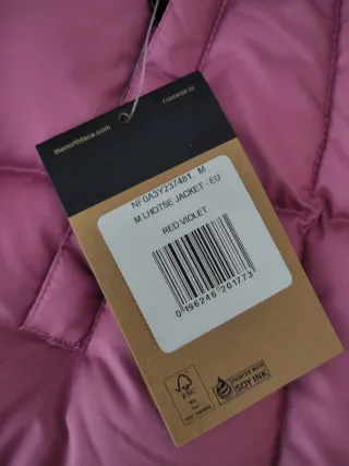 Chaqueta The North Face 700 Rosa y Negra
