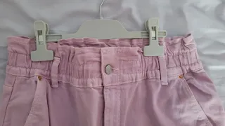 Pantalón Mom Elástico Rosa
