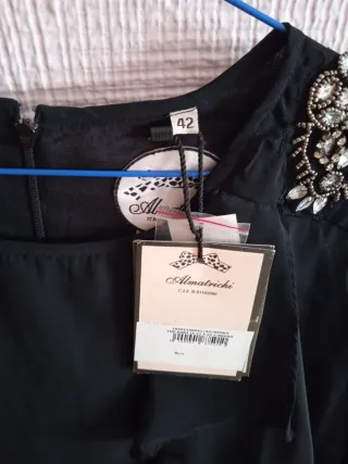 Blusa Almatrichi Negra Talla XL
