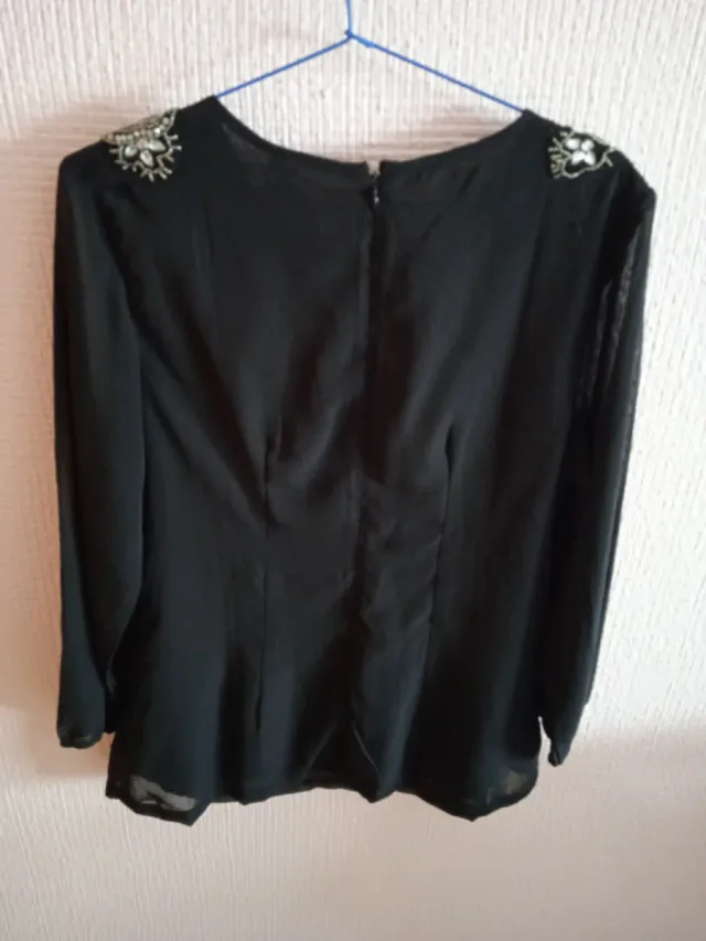 Blusa Almatrichi Negra Talla XL