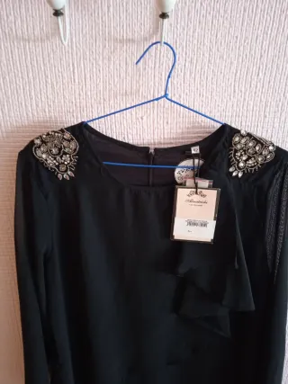 Blusa Almatrichi Negra Talla XL