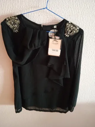Blusa Almatrichi Negra Talla XL