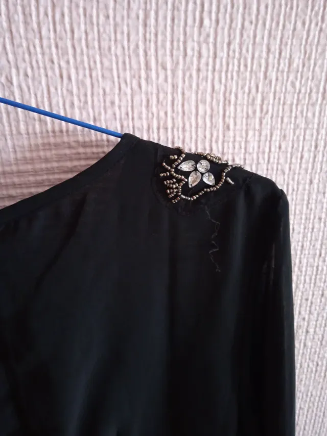 Blusa Almatrichi Negra Talla XL