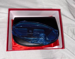 Borsa Diesel nera con logo