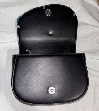 Borsa Diesel nera con logo