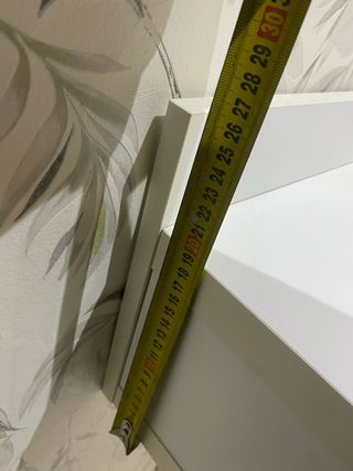 Mueble entrada madera con espejo