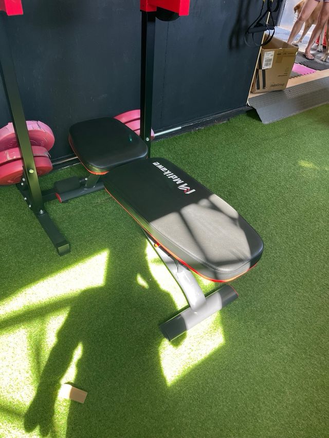 Rack Sentadilla/Press UltraSport Negro/Rojo