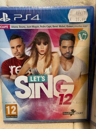 LOTE FIESTA PS4 PS5 LET’S SING + JUST DANCE PRECIN