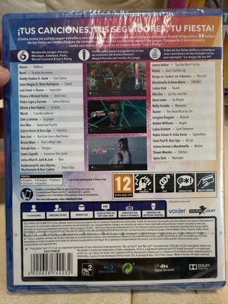 LOTE FIESTA PS4 PS5 LET’S SING + JUST DANCE PRECIN