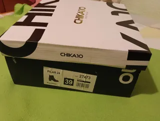 Botines CHIKA10 Negro Talla 39