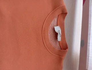 Sudadera Pull&Bear naranja talla S