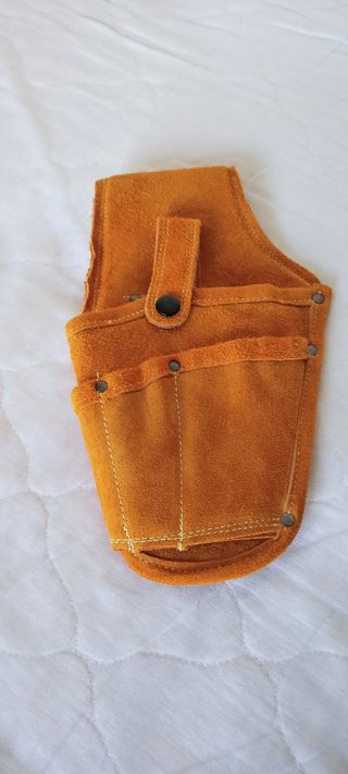 Bolso portaherramientas de cuero
