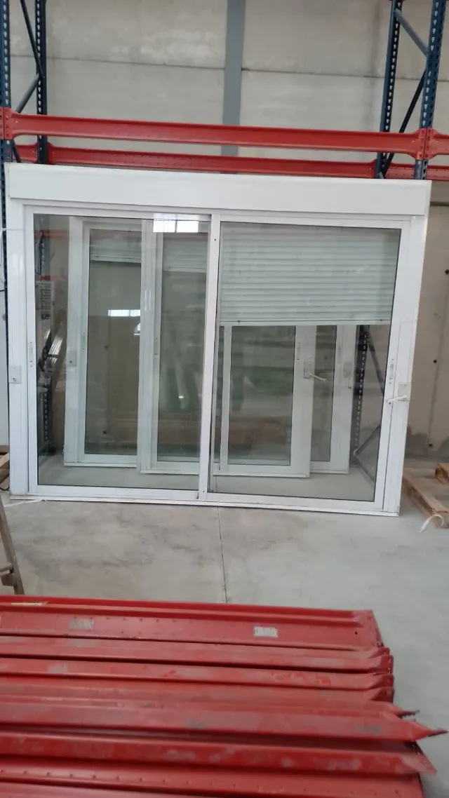 Ventanas correderas aluminio blancas