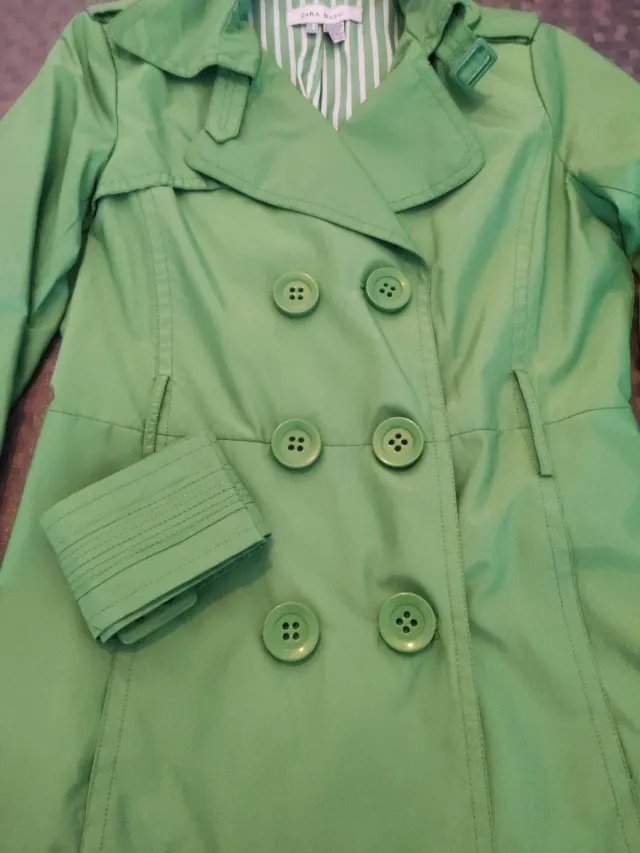Chaqueta ZARA Verde Talla M