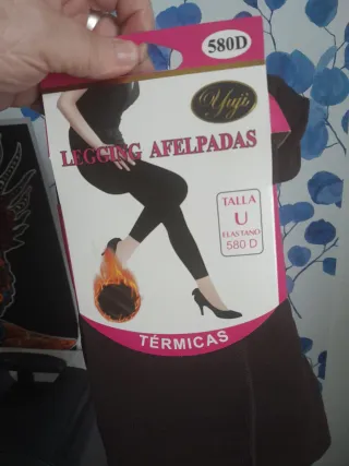 Leggings térmicos afelpados Yuji Talla U