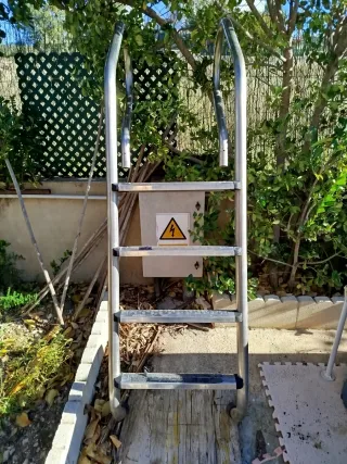 Escalera Piscina Acero Inoxidable