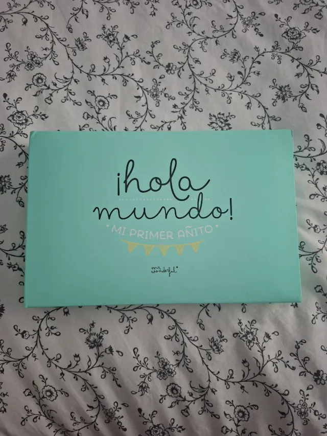 ¡Hola mundo! Mi primer añito