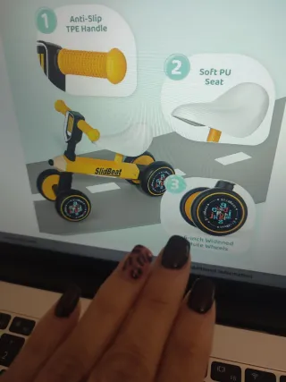 Bicicletta senza pedali per bambini