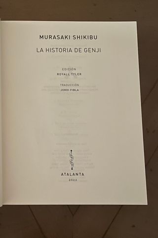 La historia de Genji + Estampas del Genji