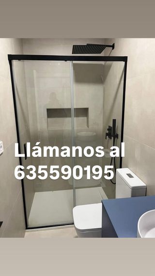 Mampara de ducha a medida