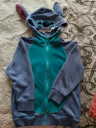 Bonita sudadera niña Stitch 7/8 años
