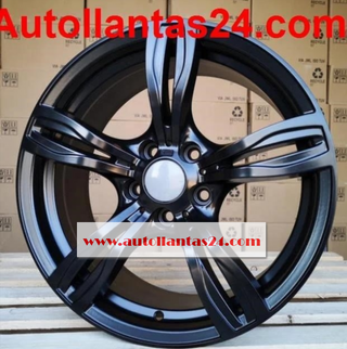 Juego de 4 llantas para bmw m5500 black 18
