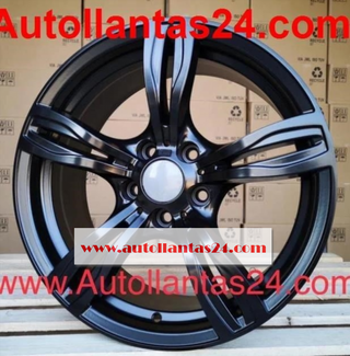 Juego de 4 llantas para bmw m5500 black 18