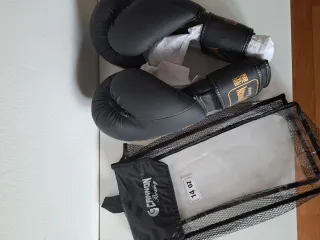 Guantes de boxeo Cannon Negros