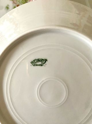 Platos Limoges France vintage 22 cm