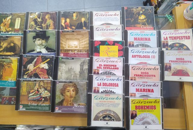 Colección CDs Música Clásica Ópera y Zarzuela