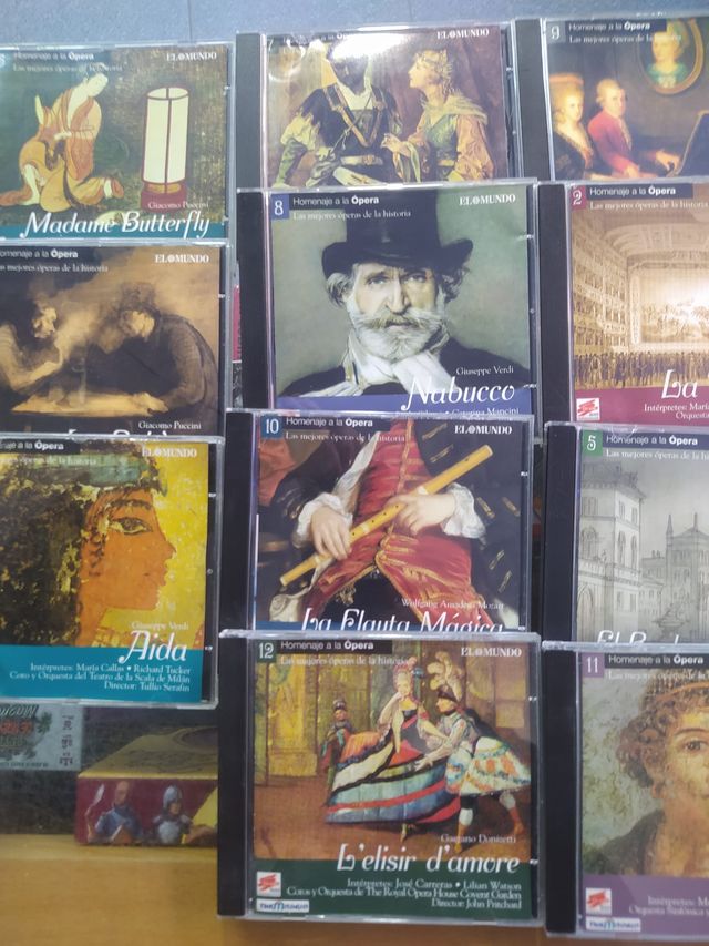 Colección CDs Música Clásica Ópera y Zarzuela