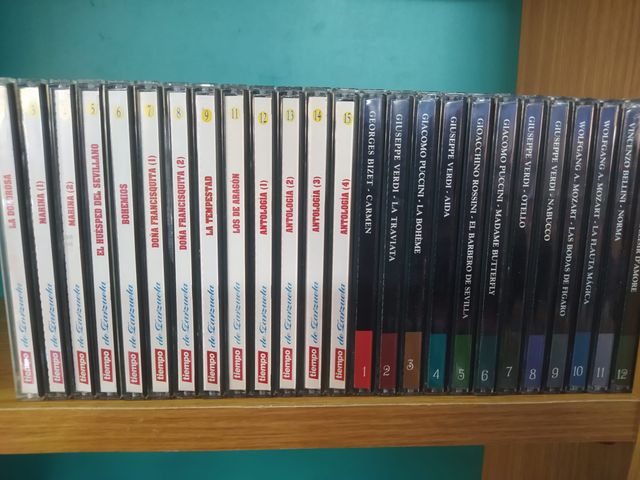 Colección CDs Música Clásica Ópera y Zarzuela