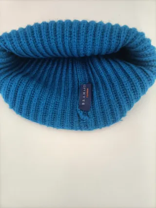 Cappellino Bramante 100% Cashmere Blu