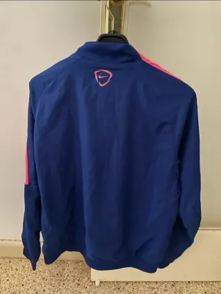 Chaqueta Nike FC Barcelona Azul y Rosa