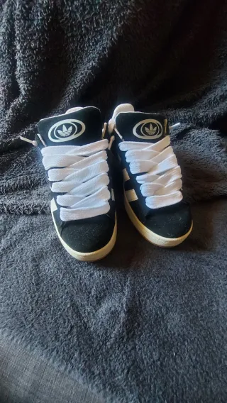 Zapatillas Adidas Campus Negras Talla 38.5