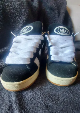 Zapatillas Adidas Campus Negras Talla 38.5