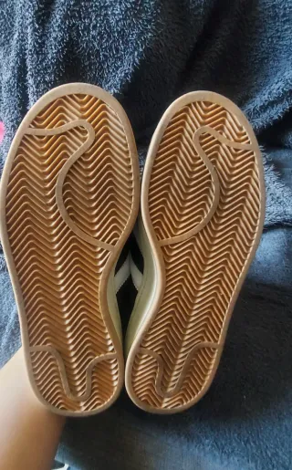 Zapatillas Adidas Campus Negras Talla 38.5