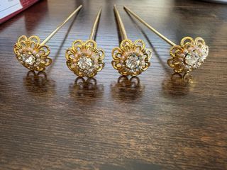 Aderezo Fallera Niña Dorado