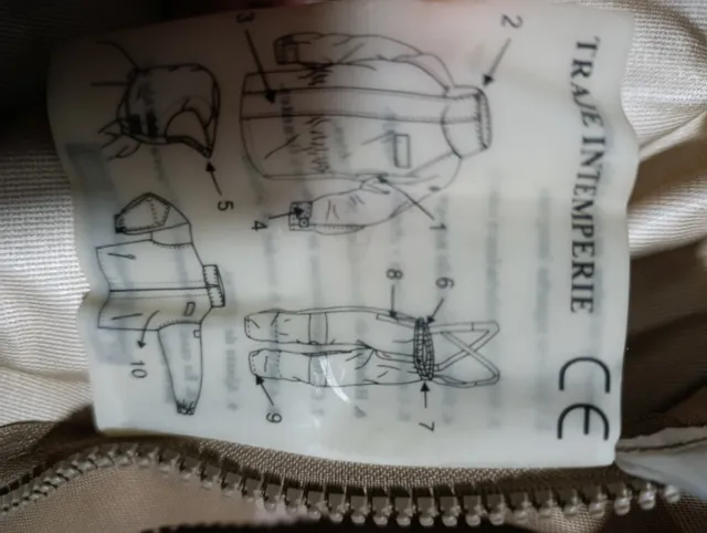 Uniforme de Intemperie Árido Pixelado Talla 0