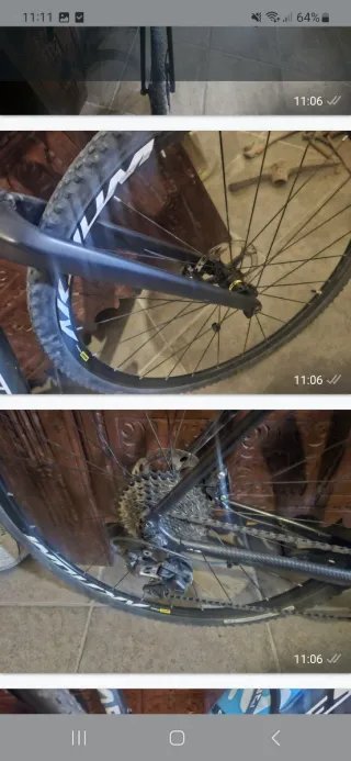 Bicicleta Gravel Aluminio Talla L