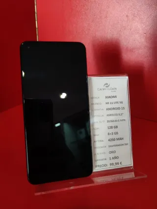 Xiaomi Mi 11 Lite 5G 128GB Nero