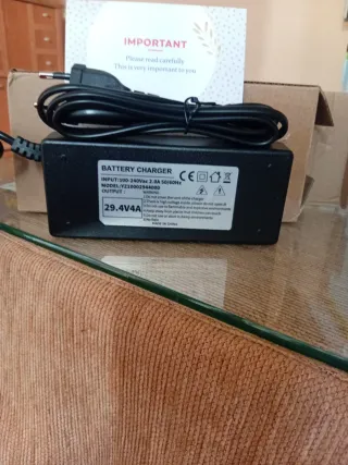 Cargador Batería 29.4V 4A