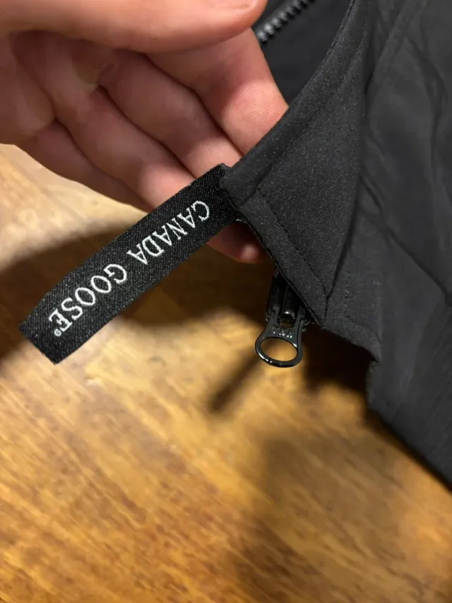 Chaqueta Bomber Canada Goose Negra