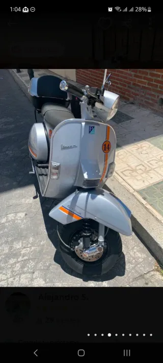 Vespa 150 PX disco