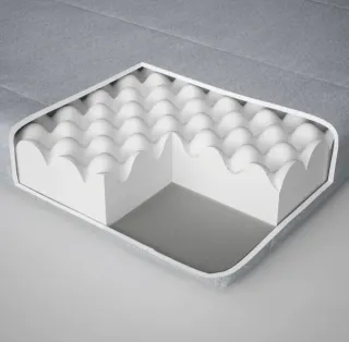 Materasso in schiuma Ikea blu