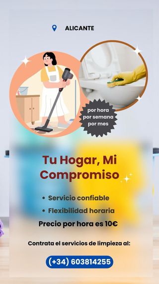 servicio de limpieza en Alicante