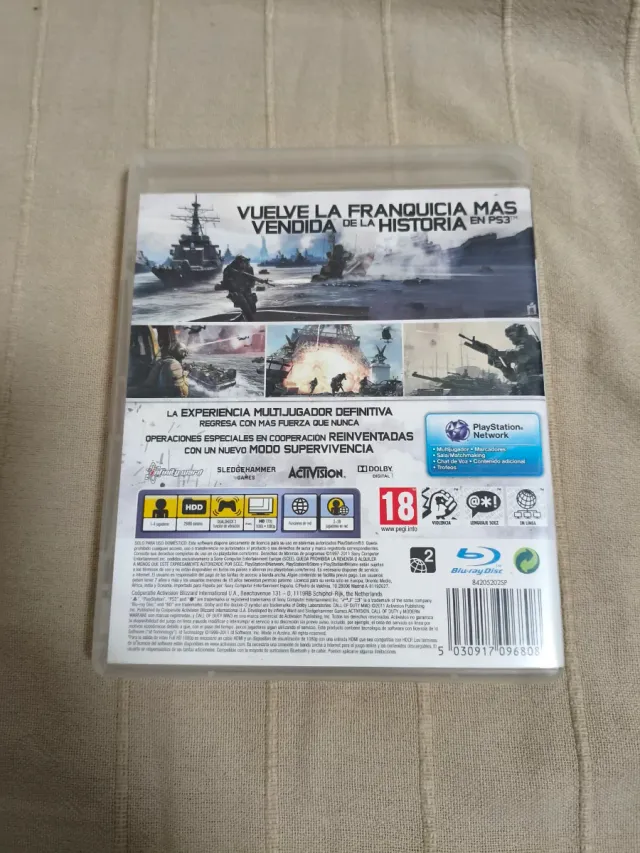 Videojuego Call of Duty: Modern Warfare 3 para Pla