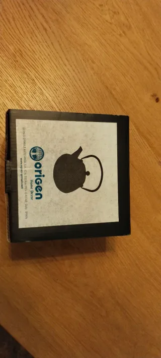 Tetera de hierro fundido verde