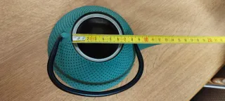 Tetera de hierro fundido verde