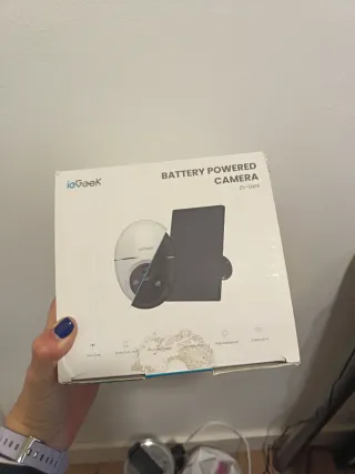 Cámara IoGeek a Batería Solar